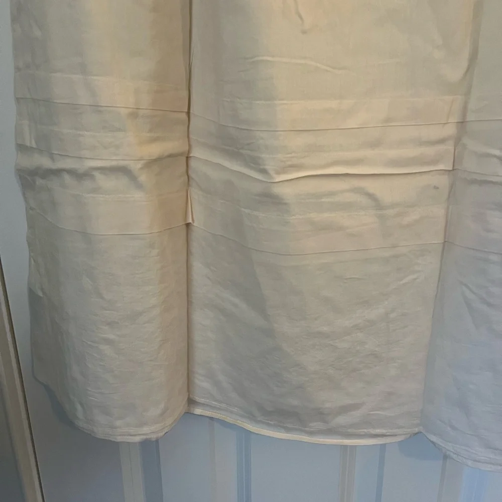 J. Crew Cream Crochet Trim Midi Dress Style C1285 Size Small - Picture 9 of 13